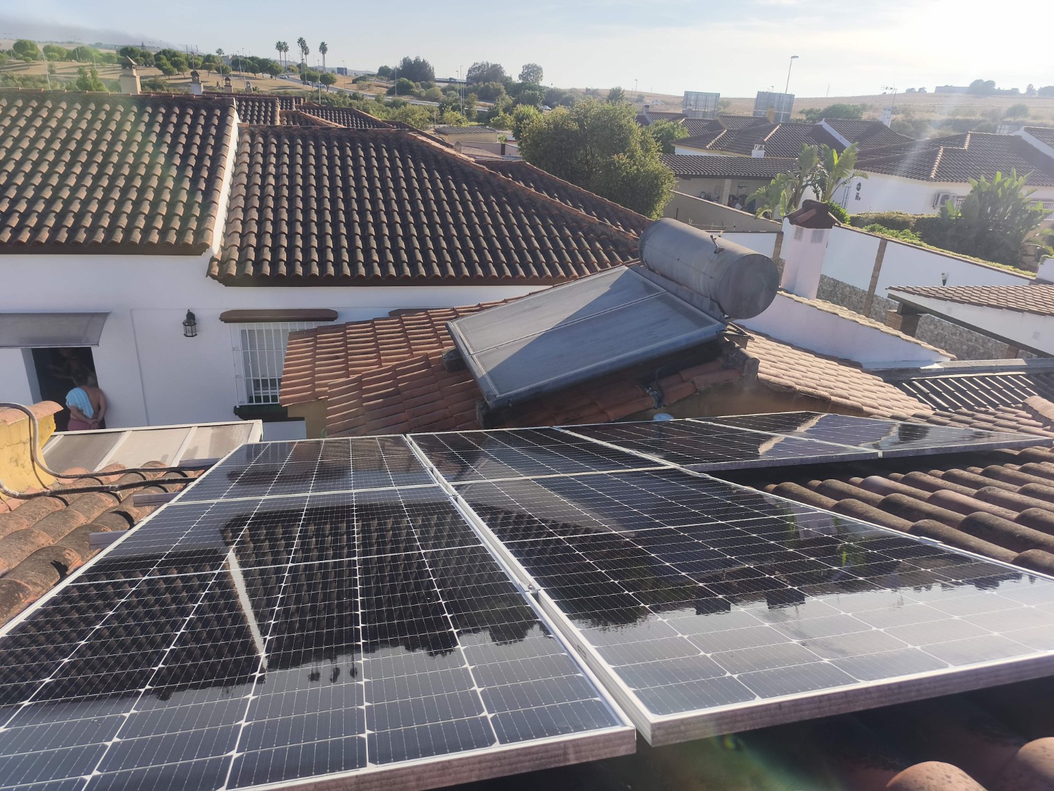 Instalación fotovoltaica con almacenamiento