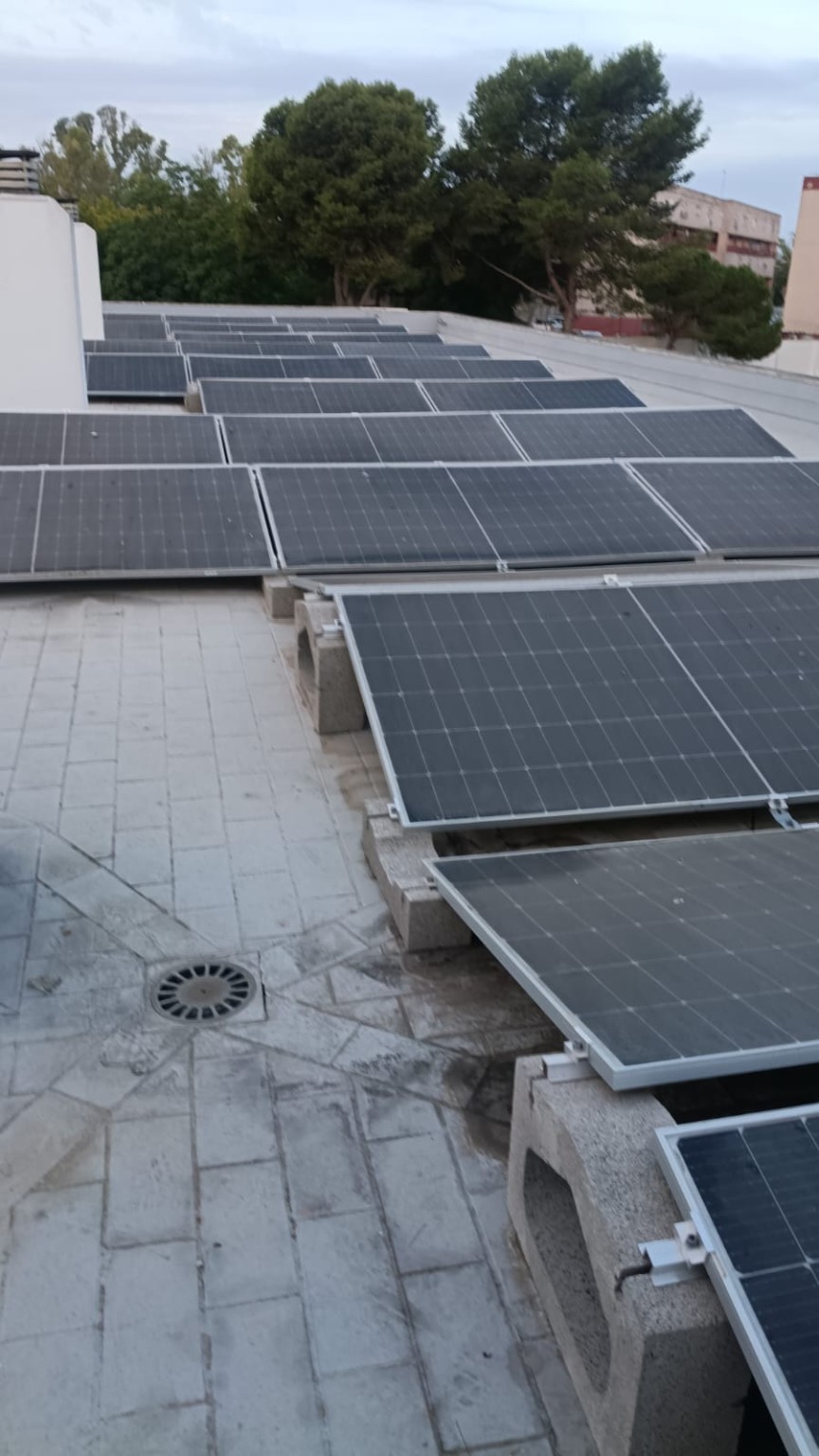 Instalación fotovoltaica en cubierta